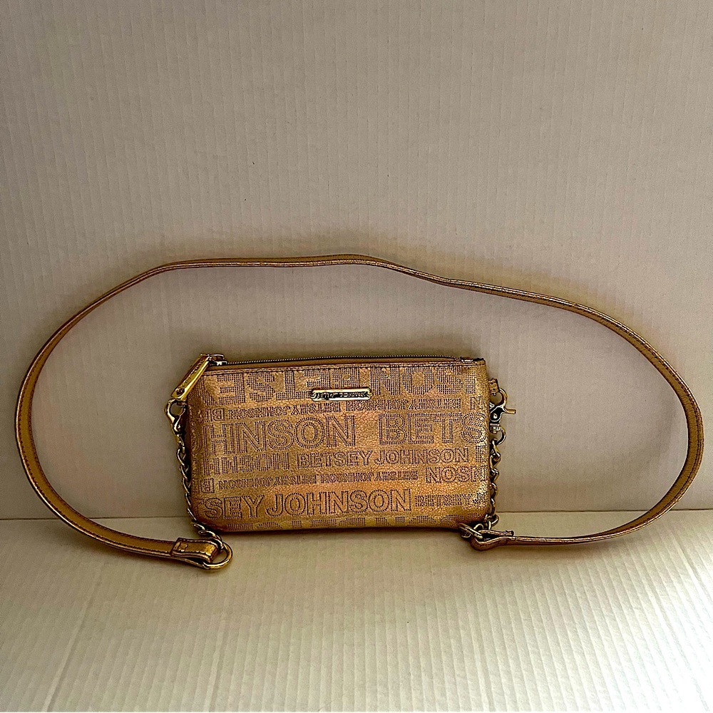 Betsey Johnson Yellow Phone Charging Purse
